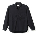 Corpsware Half Zip Work Shirt - Cotton Duck - Anthracite