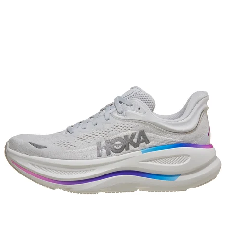 (WMNS) HOKA ONE ONE Bondi 9 'Cosmic Grey White Mesh' 1162012-CYWH