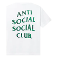 ANTI SOCIAL SOCIAL CLUB Glitch T-Shirt 'White Green' 0657-100000103GT-WHIT