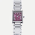 Cartier Tank Francaise Raspberry Dial Limited Edition W51030Q3
