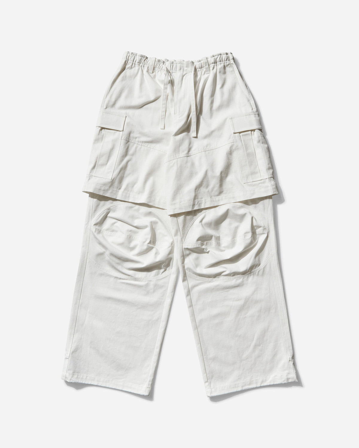 Double Cargo Trousers Grey