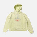 ETERNAL RETURN HOODED SWEATSHIRT - LIGHT GREEN