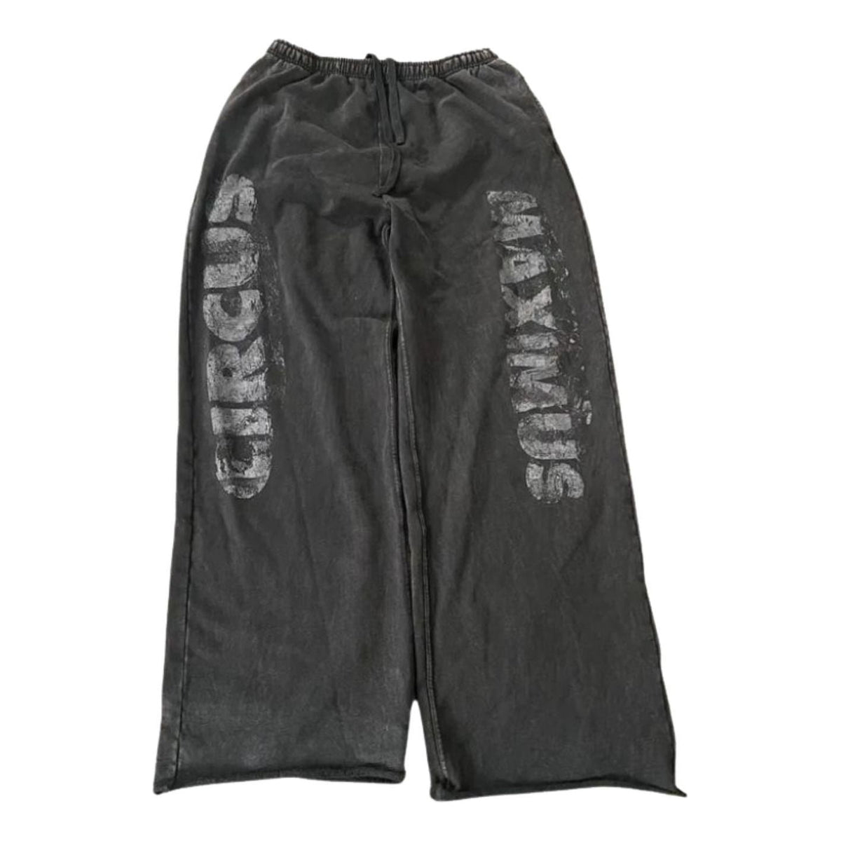 Travis Scott Tour Sweatpants 'Washed Mineral Dye Black' TSML-PL10