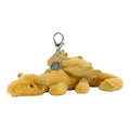Jellycat Golden Dragon Bag Charm 'Gold' GLD4BC