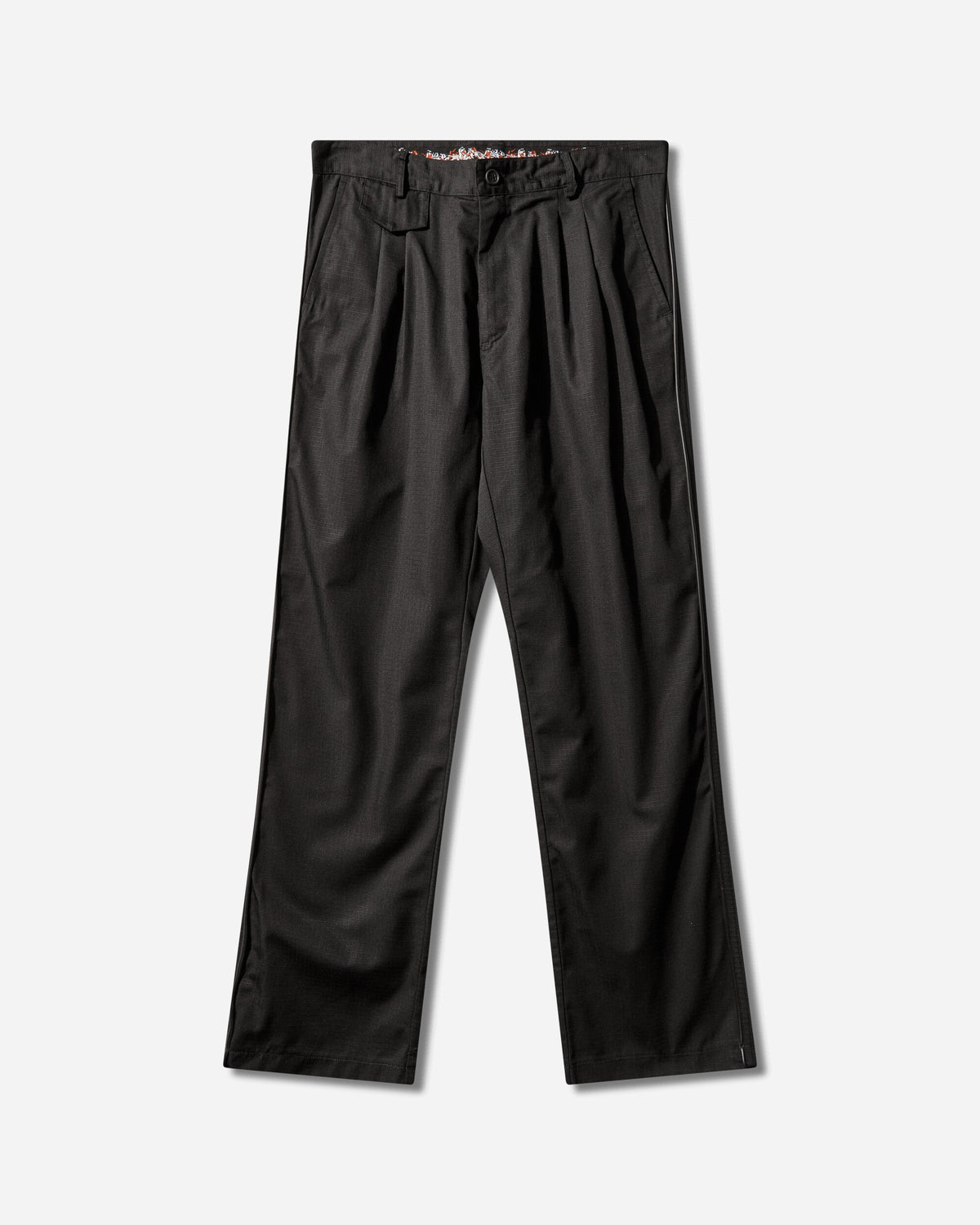 Men's Piping Ripstop Pants Black
