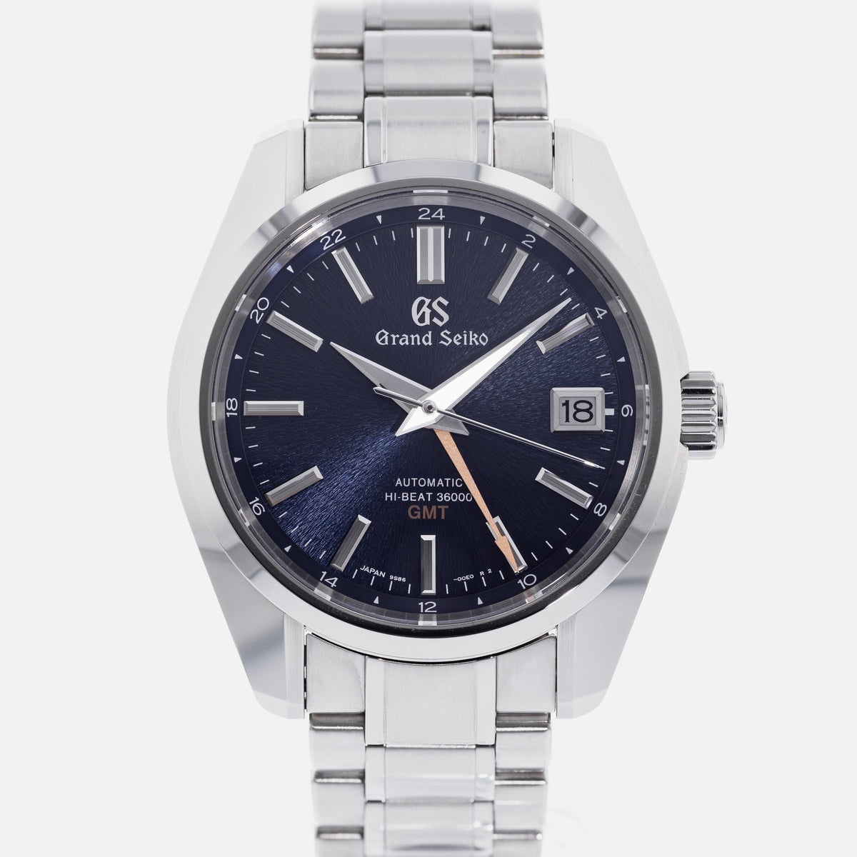 Grand Seiko Heritage Hi-Beat 36000 GMT Mount Iwate Boutique Exclusive Limited Edition SBGJ235