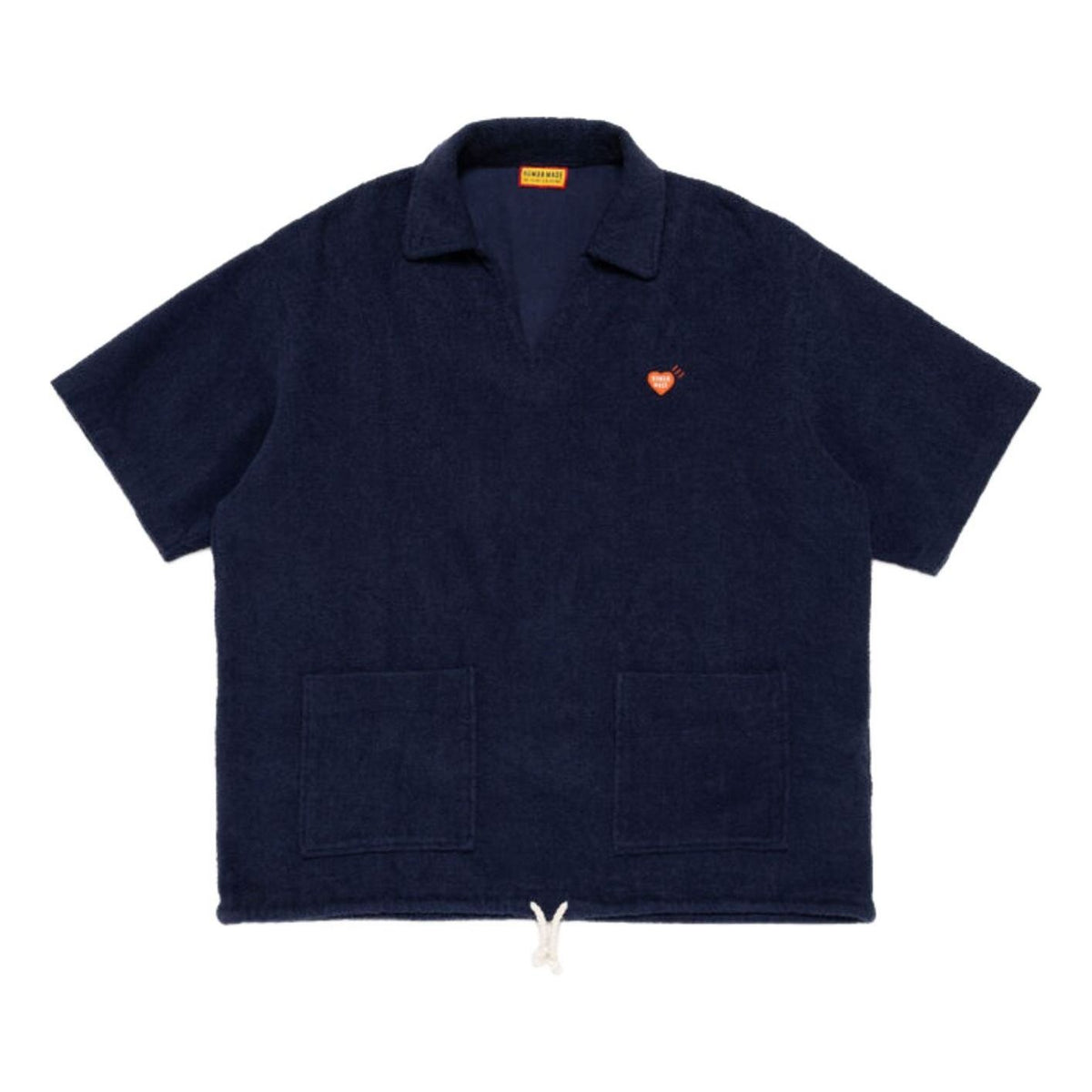 HUMAN MADE Pile Pullover Shirt 'Navy' HM31SH015-NVY