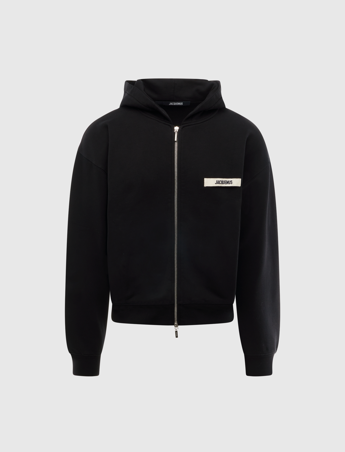 LE HOODIE ZIP GROS GRAIN