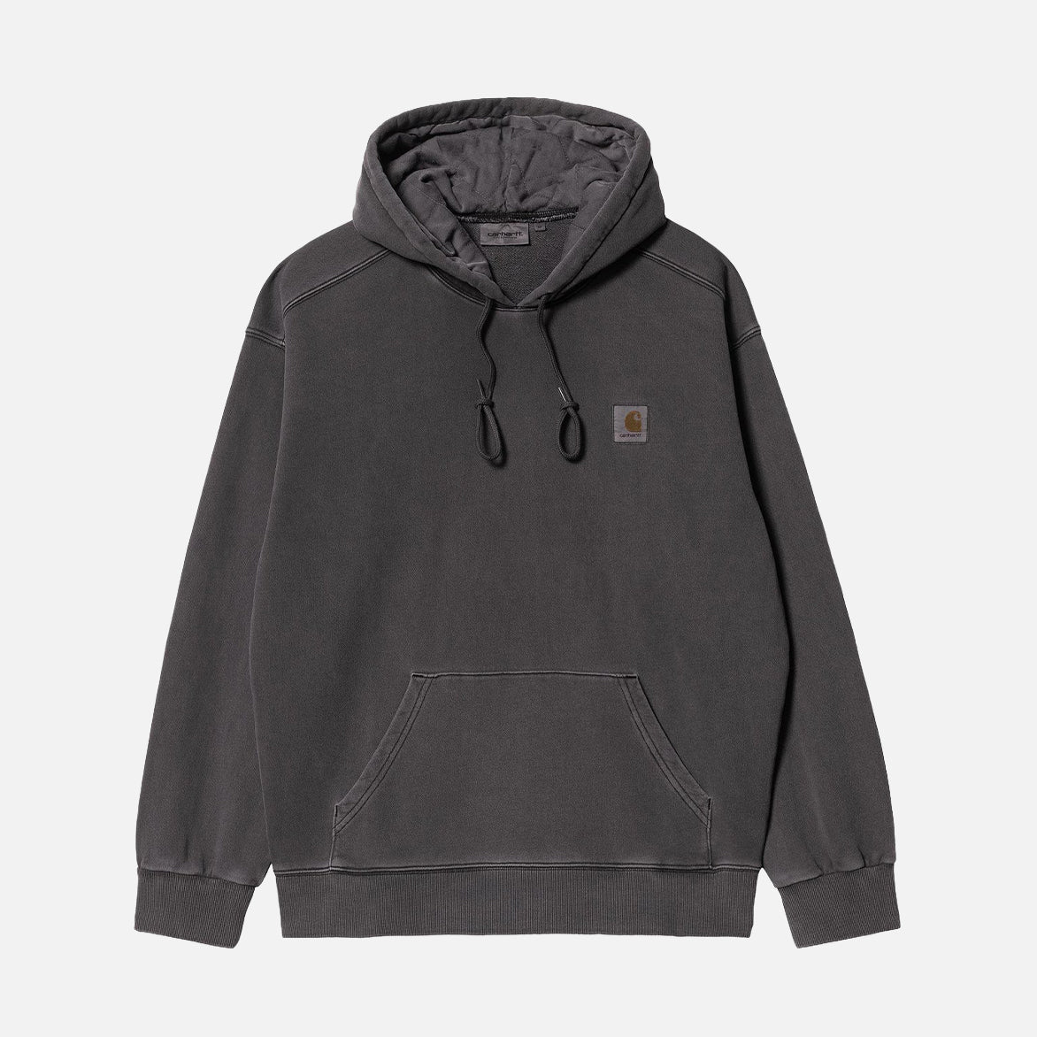 HOODED NELSON SWEAT - BLACK