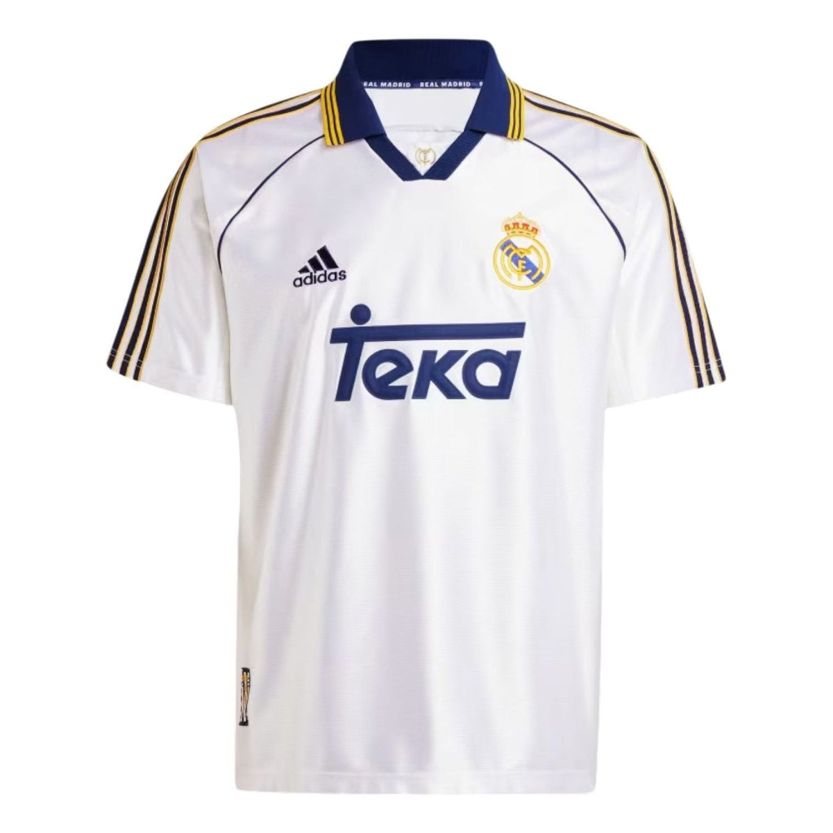 adidas Real Madrid 99/00 Home Jersey Asia Sizing 'White' JJ3801