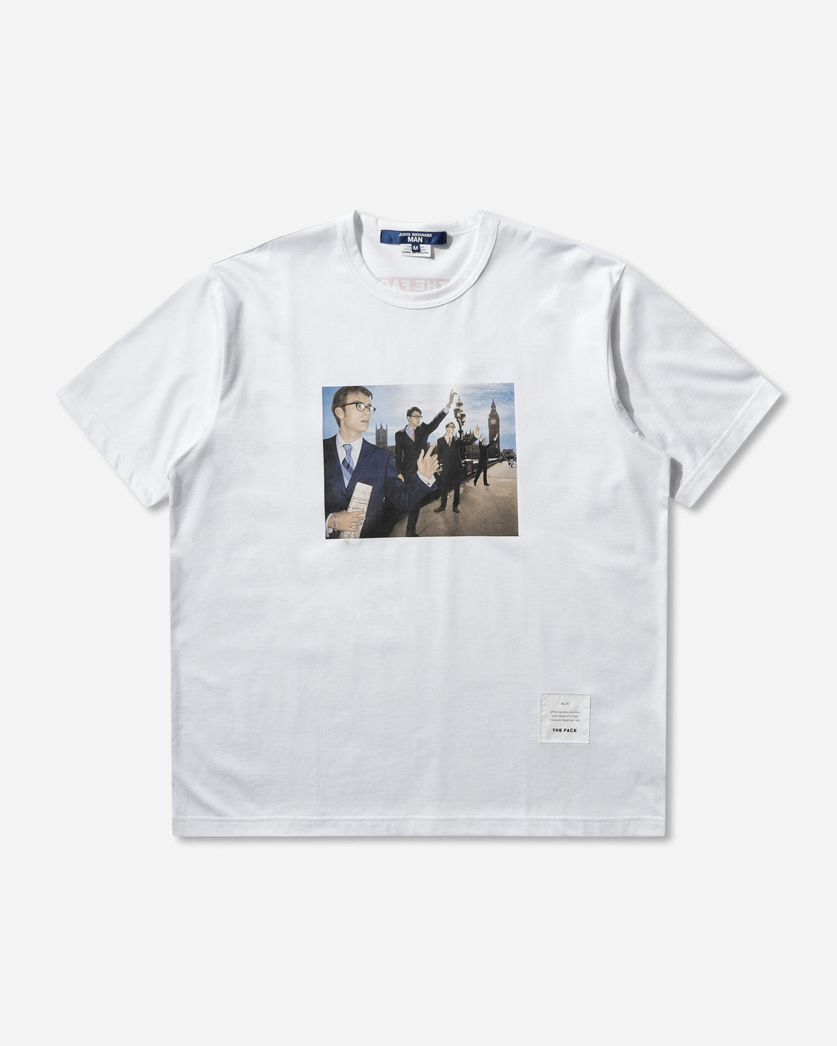Men's The Face Blur T-Shirt White