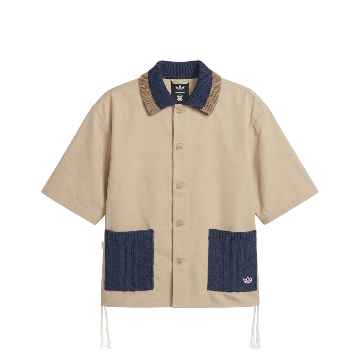 Adidas	x Clot By Edison Chen Refined Utility Guayabera Shirt