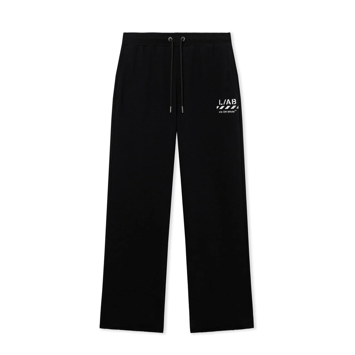 L/AB c/o Off-White™ Mens Diag Open Hem Jogger Pants