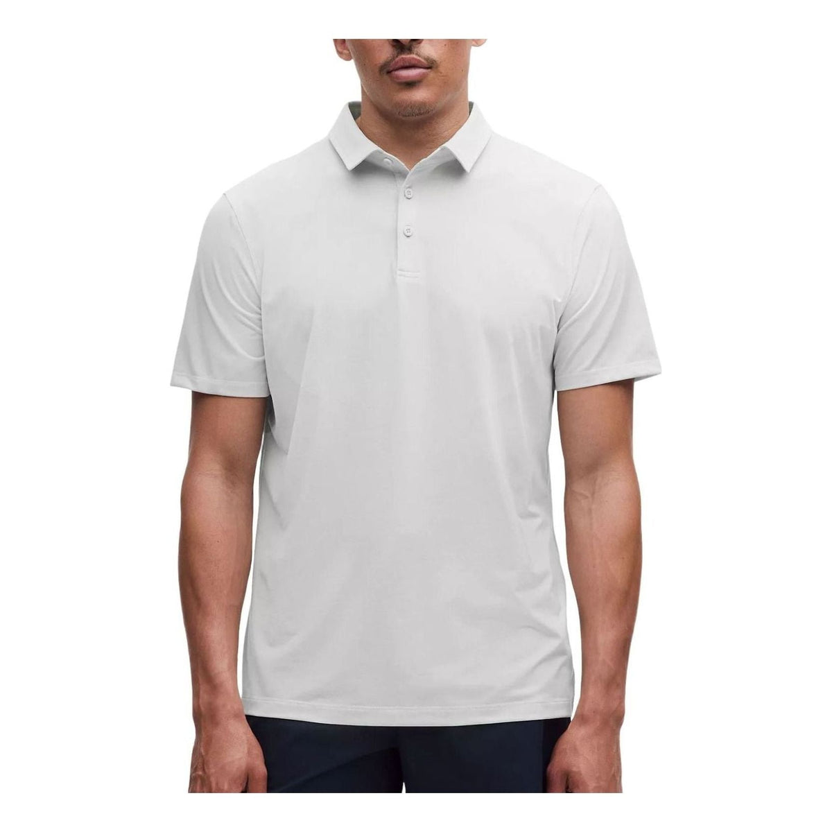 LULULEMON Evolution Polo Shirt 'Heathered Vapor' LM3EN0S-867461660