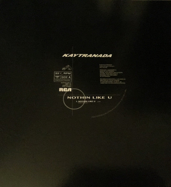 Kaytranada - Nothin Like U / Chances [ VINYL LP ]