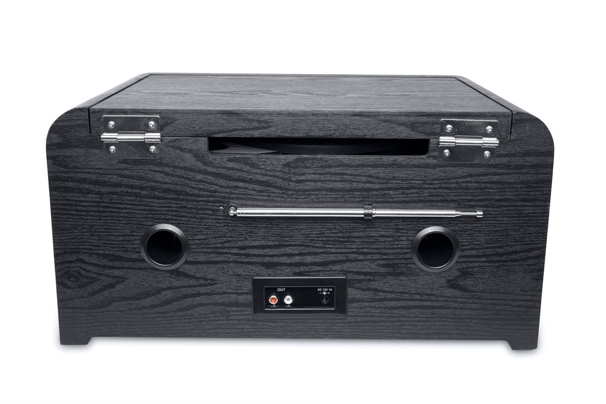 Muse Micro System CD w/ Turntable 20W - Black wood [Tech & Turntables]