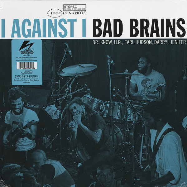 BAD BRAINS - I Against I - Punk Note [ VINYL LP ]