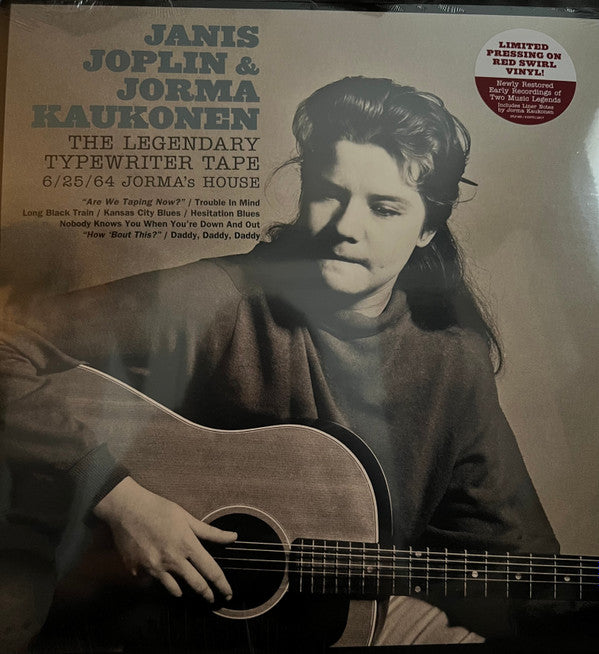 Janis Joplin & Jorma Kaukonen - The Legendary Typewriter Tape 6/25/64 [ VINYL LP ]
