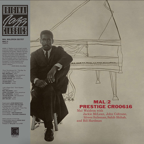 Mal Waldron With Jackie McLean, John Coltrane, Idrees Sulieman, Sahib Shihab And Bill Hardman - Mal/2 [ VINYL LP ]