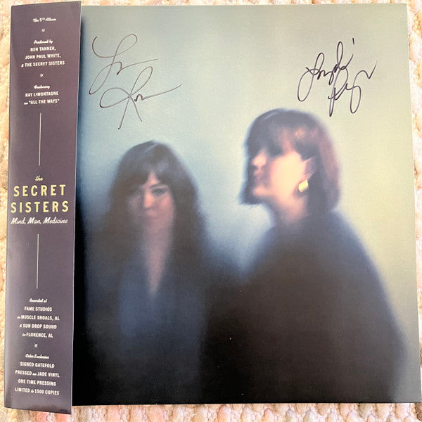 Secret Sisters - Mind, Man, Medicine [AUTOGRAPHED] (INDIE EXCLUSIVE, OPAQUE JADE VINYL) [ VINYL LP ]