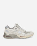 Made in UK 991v2 Sneakers Wind Chime / Brilliant White / Flint Gray