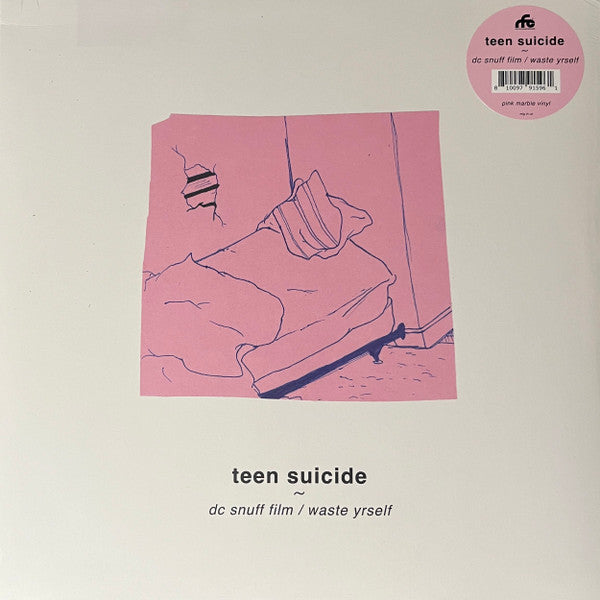 Teen Suicide - dc snuff film / waste yrself (Pink Marble vinyl) [ VINYL LP ]