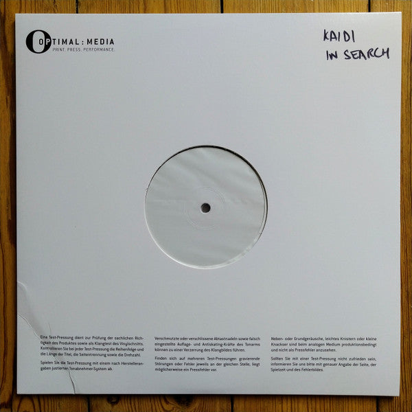 Kaidi Tatham - In Search Of Hope [ VINYL LP ]