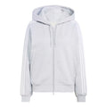 adidas Oversized Zip-Up Hoodie Asia Sizing 'Light Grey Heather' LC8114 - adidas Professional Edition
