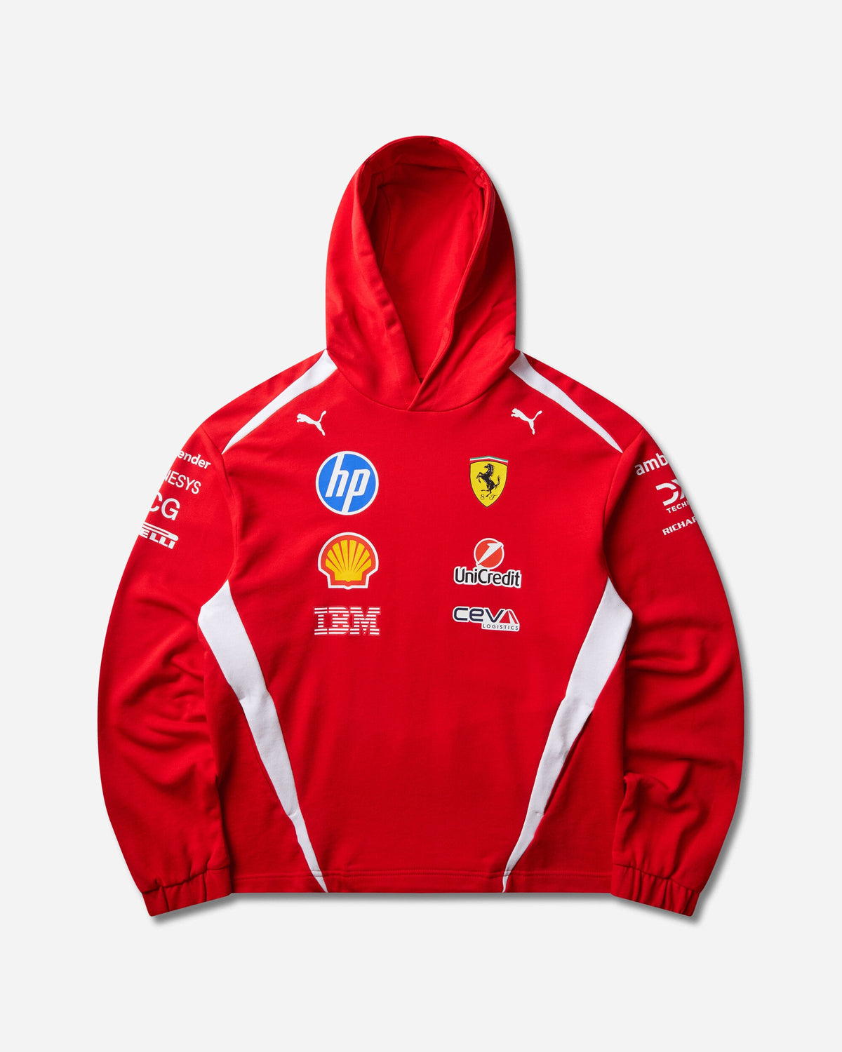 Scuderia Ferrari HP Replica Drivers Authentic Hoodie Red