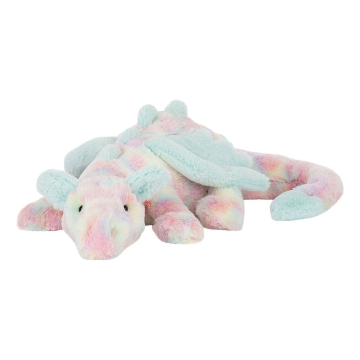 Jellycat Lazulia Dragon Large Plush 'Rainbow' RBW2DD