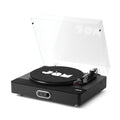 JAM The Sound Stream + Turntable - Black [Tech & Turntables]