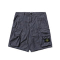 Stone Island Camo Bermuda Short Blue Grey