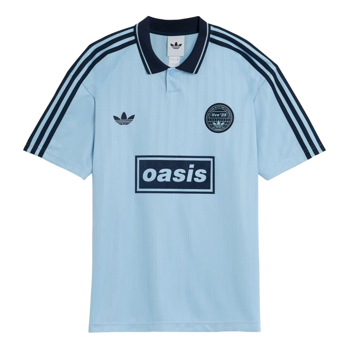 adidas x Oasis Tour Jacquard Asia Sizing 'Clear Sky' KT3436