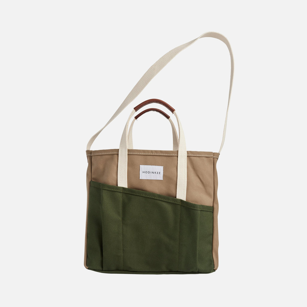 Utility Tote in Khaki and Olive