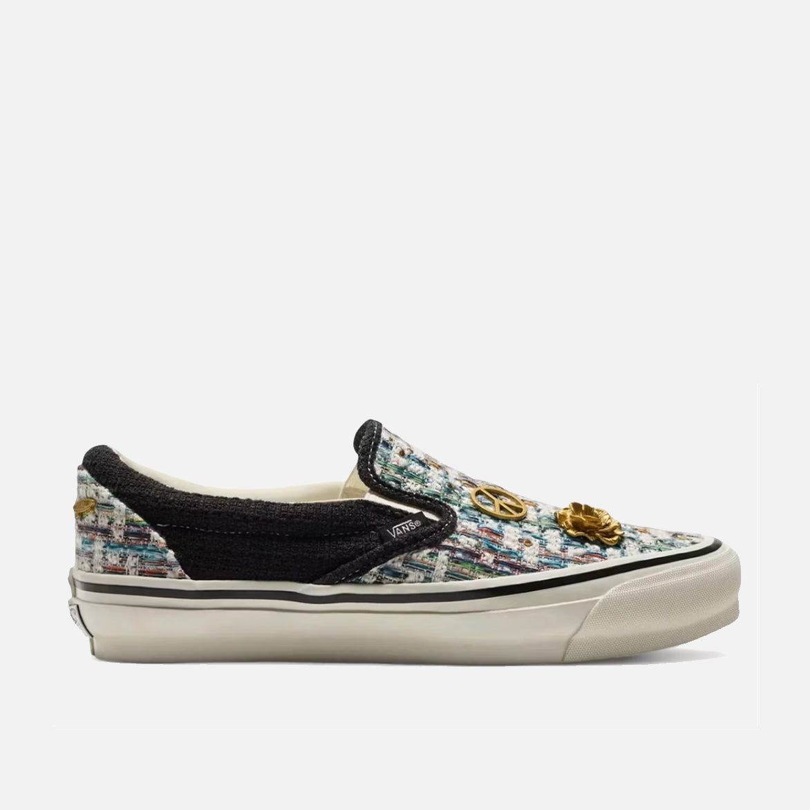 LX CLASSIC SLIP-ON 98 "CARDIGAN" - BLACK / WHITE