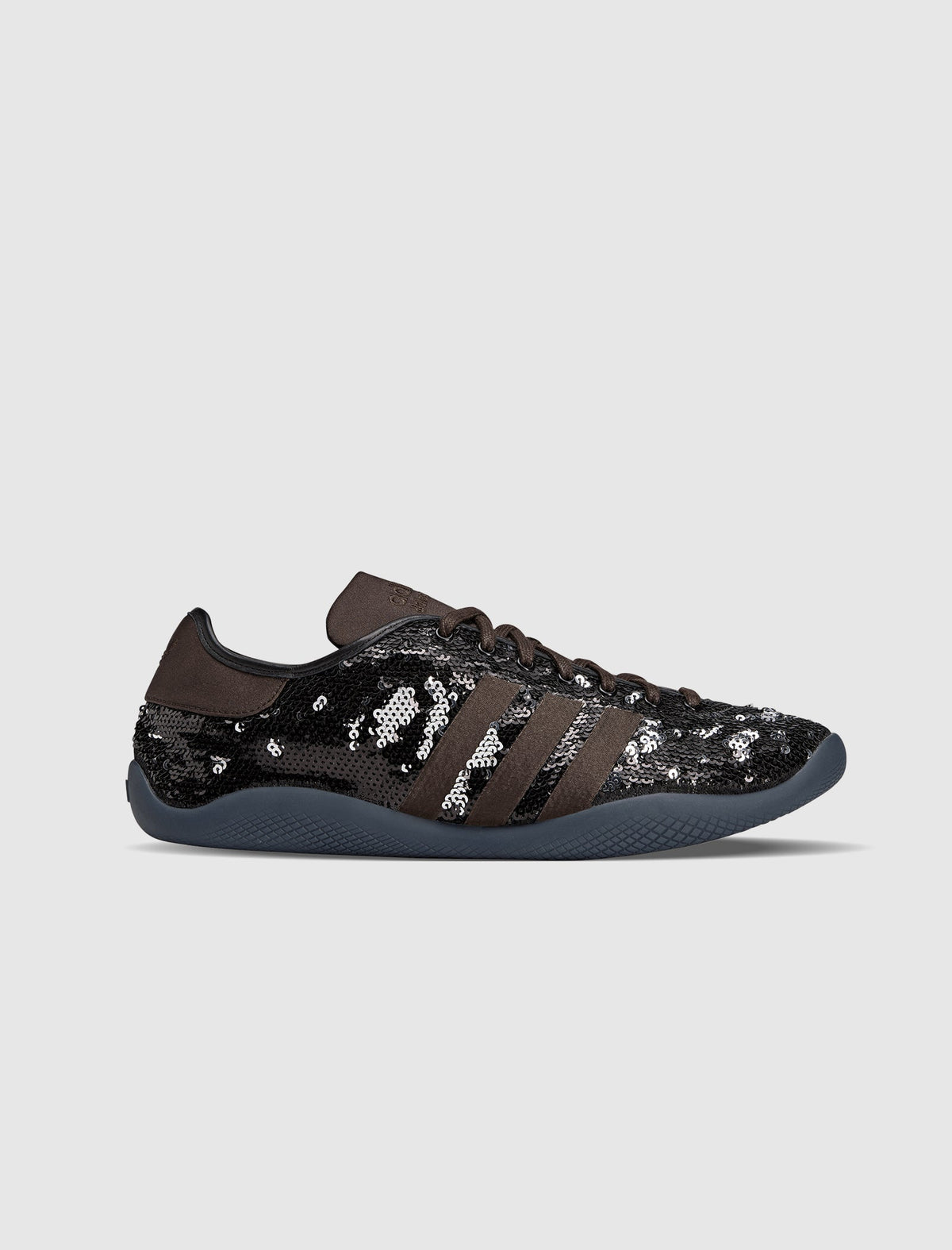 WALES BONNER LO PRO SEQUIN "BLACK/SILVER"