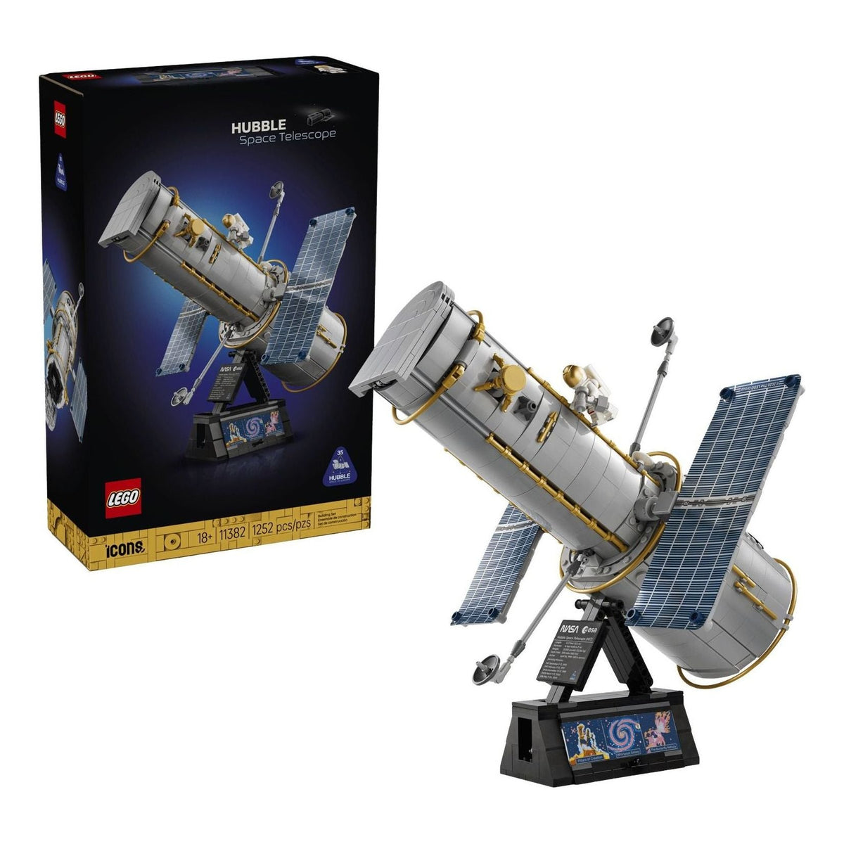 LEGO Icons Hubble Space Telescope 11382