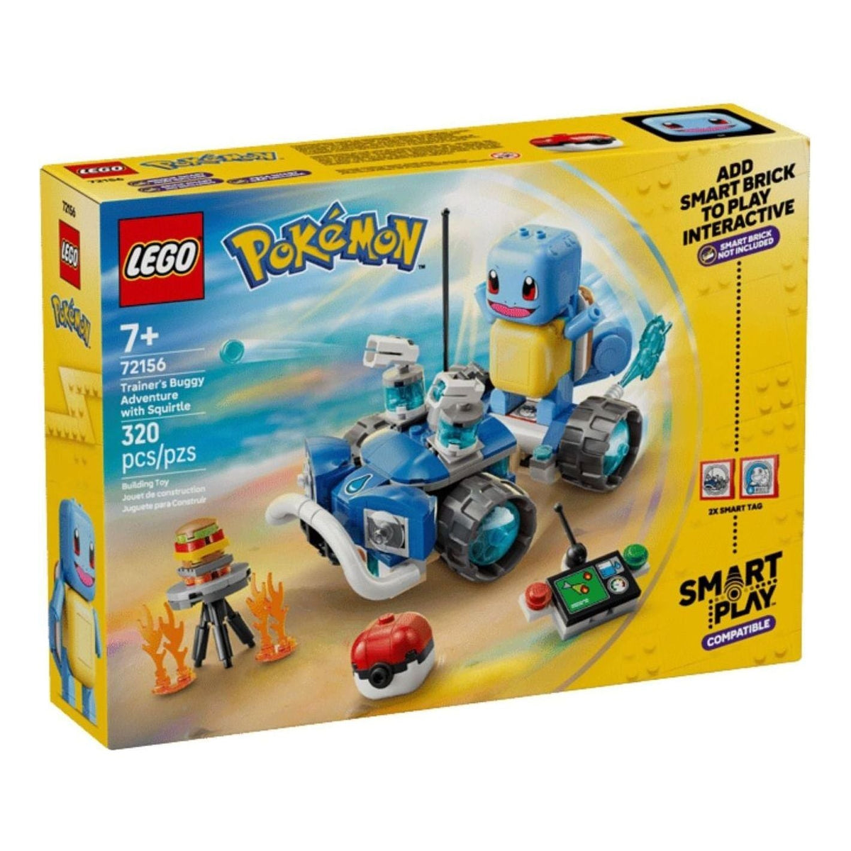 LEGO Pokemon Smart Play: Trainer'S Buggy Adventure With Squirtle 72156