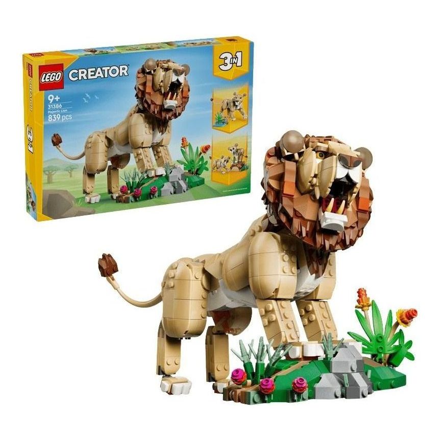 LEGO Wild Animals: Majestic Lion 31386