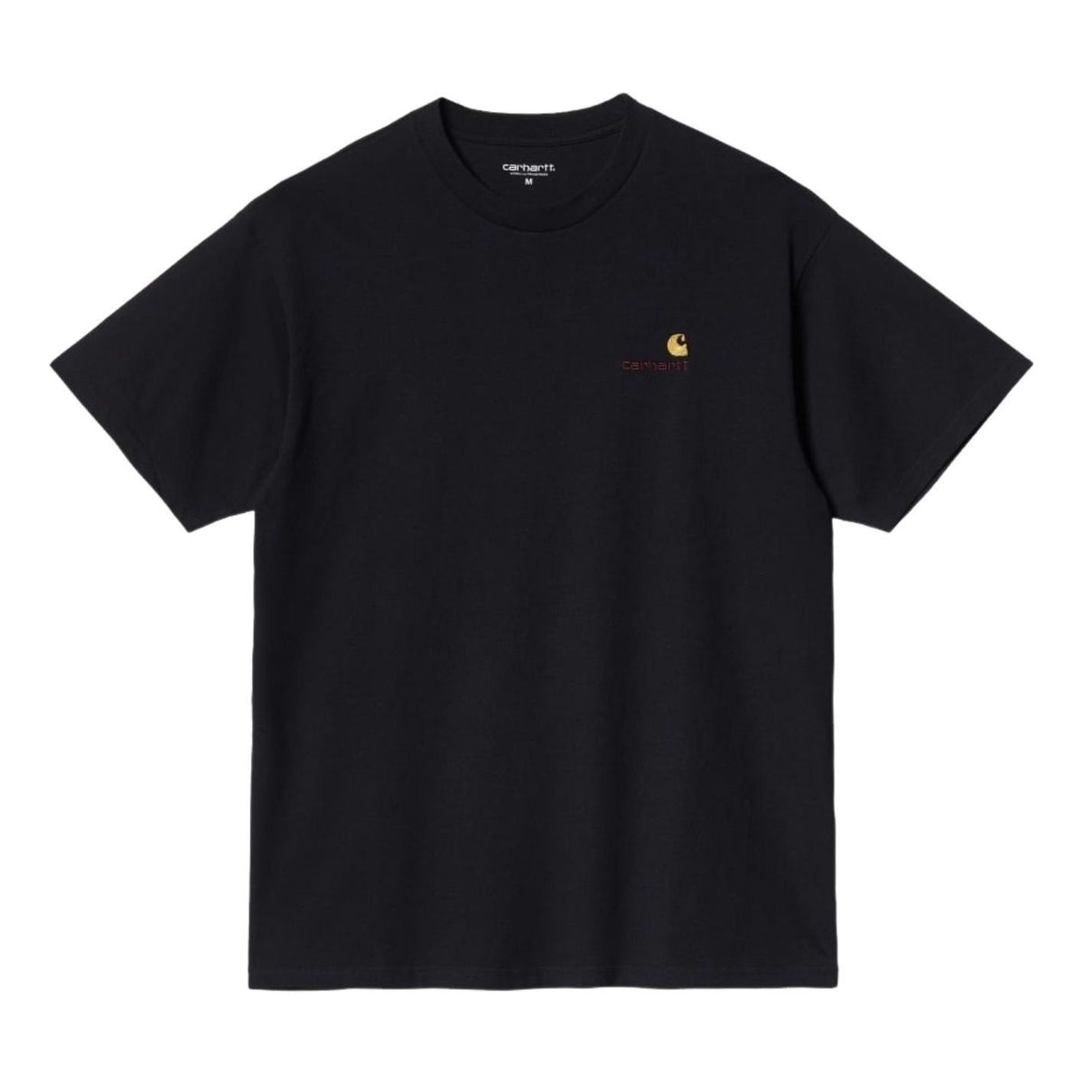 Carhartt WIP American Script Short Sleeve T-Shirt 'Black' I029956-89-XX