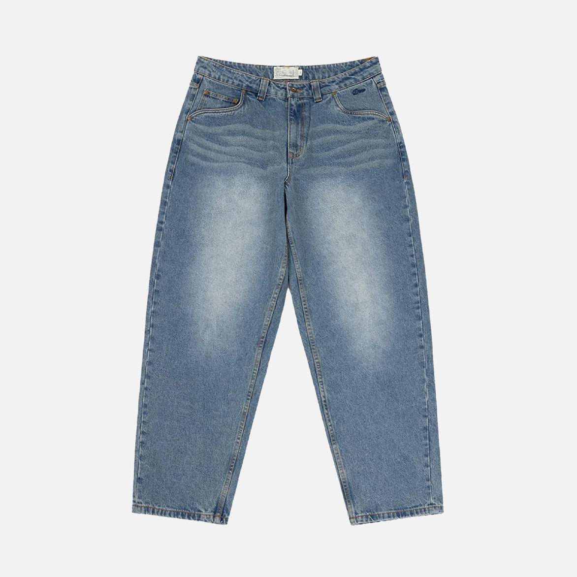 BAGGY DENIM PANTS - INDIGO