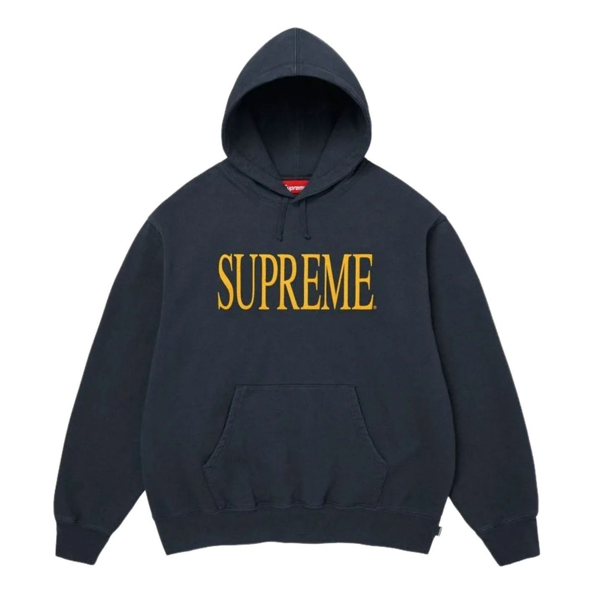 Supreme FW26 Capital Hooded Sweatshirt 'Navy' SUP-FW26-032-NVY