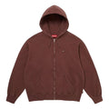 Supreme FW26 Small Box Zip Up Hooded Sweatshirt 'Brown' SUP-FW26-031-BRN