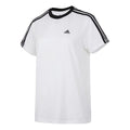 (WMNS) adidas Essentials 3-Stripes T-Shirt Asia Sizing 'White Black' H10201