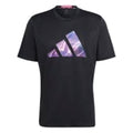 adidas Designed for Movement HIIT Training T-Shirt 'Black Purple' IB7919