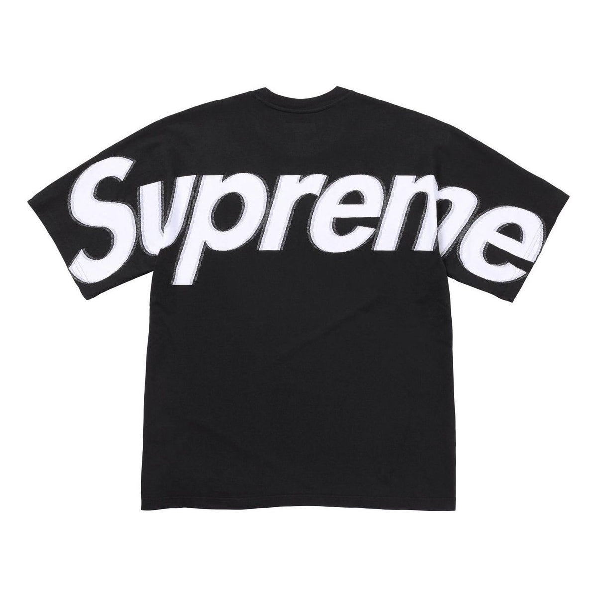 Supreme Intarsia Short-Sleeve T-Shirt 'Black' SS25KN13-BLACK