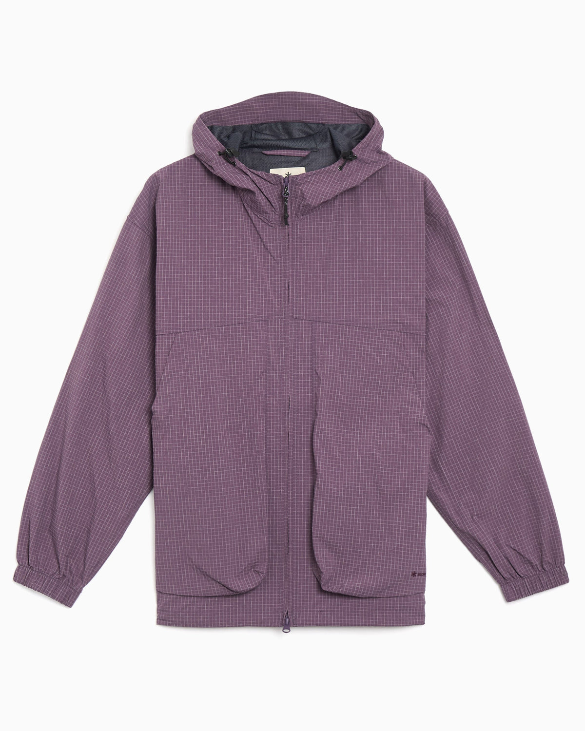 Chaqueta impermeable de cuadros Relaxed Snow Peak Kasuri Ripstop Unisex