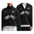 Nike SB Skate 1 2-Zip Fleece Crew-Neck Sweatshirt 'Black' IM5463-010