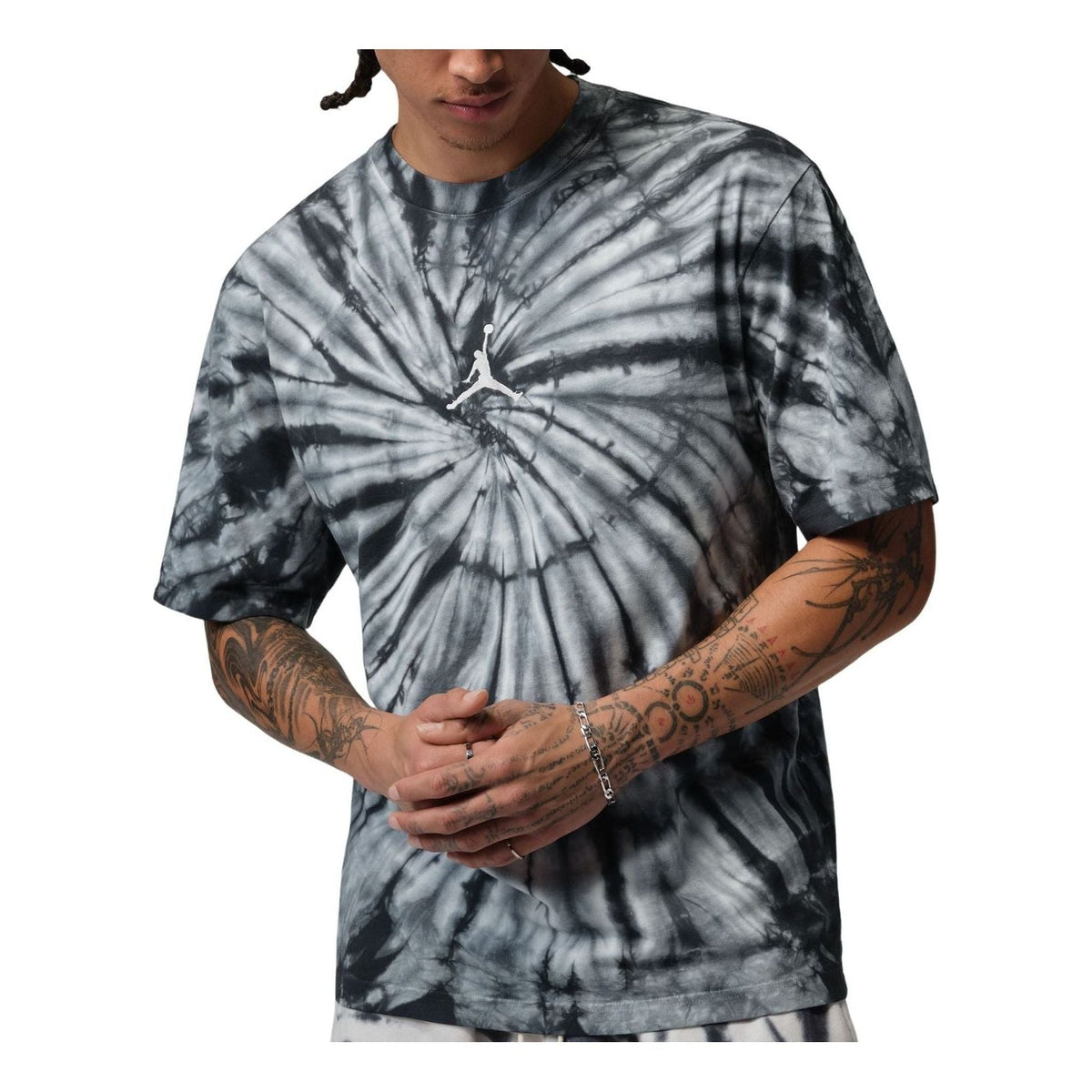 Jordan Brooklyn Tie-dye Festive T-shirt 'Sail Pale Ivory' IF3150-133