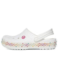 (GS) Crocs Crocband Stretch Necklace Clog 'White Multi' 208269-94S